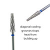 TNS Tapered Diamond Drill Bit with Cooling Grooves! (Medium)