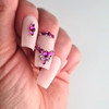 Preciosa Fuchsia Pink Nail Glass Crystals for Nail Art