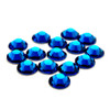 Preciosa Capri Blue Nail Art Crystal Rhinestones. Ocean Theme Nail Art. Glass Crystals.