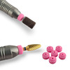 10PCS Pink Dust Protection Rings for Drill Bits (Protect Your Handpiece) 