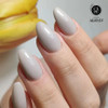 Luxio Gel Polish - Aloof 15ml A Warm Grey  premium 100% pure gel, odourless, vegan, long lasting, HEMA-FREE, pro-only Coloured Gel Polish.