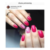 Luxio Gel Polish - Entrancing 15ml A Deep Pink  premium 100% pure gel, odourless, vegan, long lasting, HEMA-FREE, pro-only Coloured Gel Polish.