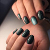 Luxio Gel Polish - Fortune 15ml A Dark Green  premium 100% pure gel, odourless, vegan, long lasting, HEMA-FREE, pro-only Coloured Gel Polish.