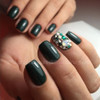 Luxio Gel Polish - Fortune 15ml A Dark Green  premium 100% pure gel, odourless, vegan, long lasting, HEMA-FREE, pro-only Coloured Gel Polish.