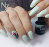 Luxio Gel Polish - Gentle 15ml A Light Green with Frost  premium 100% pure gel, odourless, vegan, long lasting, HEMA-FREE, pro-only Coloured Gel Polish.