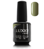 Luxio Gel Polish - Hiatus 15ml A Olive Green  premium 100% pure gel, odourless, vegan, long lasting, HEMA-FREE, pro-only Coloured Gel Polish.