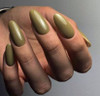 Luxio Gel Polish - Hiatus 15ml A Olive Green  premium 100% pure gel, odourless, vegan, long lasting, HEMA-FREE, pro-only Coloured Gel Polish.