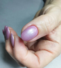 Luxio Gel Polish - Orchid (Luminous) 15ml A Light Pearlescent Lavender  premium 100% pure gel, odourless, vegan, long lasting, HEMA-FREE, pro-only Coloured Gel Polish.