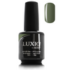 Luxio Gel Polish - Vert 15ml A Olive Green  premium 100% pure gel, odourless, vegan, long lasting, HEMA-FREE, pro-only Coloured Gel Polish.