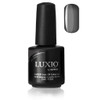 Luxio Gel Polish - Jelli Black 15ml bottle and swatch