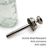Acrylic Liquid /Alcohol Glass Dispenser Pump with Lid