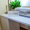 Akzentz Professional Acrylic Salon Display (Frosted Clear or Black)