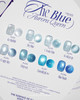 Aurora Queen 8PCS The Blue Gel Polish Collection (HEMA-FREE)