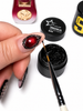 Moxie Black 3D Embossing Nail Art Gel - 8gm Pot