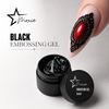 Moxie Black 3D Embossing Nail Art Gel (HEMA-Free & TPO-FREE)