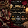 2026 TNS Halloween Nail Art Competition Kit - Medieval Goddess
