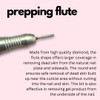 TNS Diamond Cuticle Prepping Flute Bit