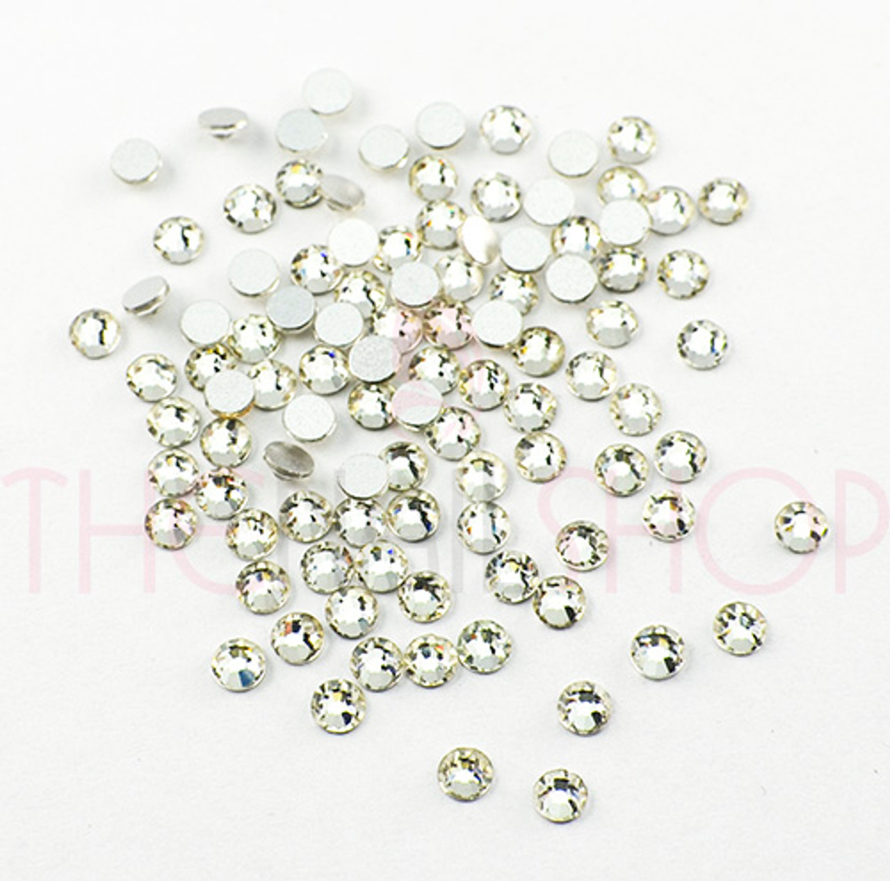 50pcs Swarovski Light amethyst stones ss20 Rhinestones flatback 5mm Non  Hotfix