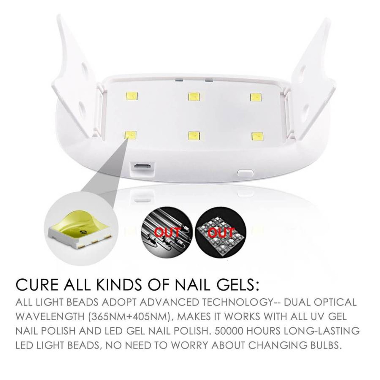 travel gel nail lamp