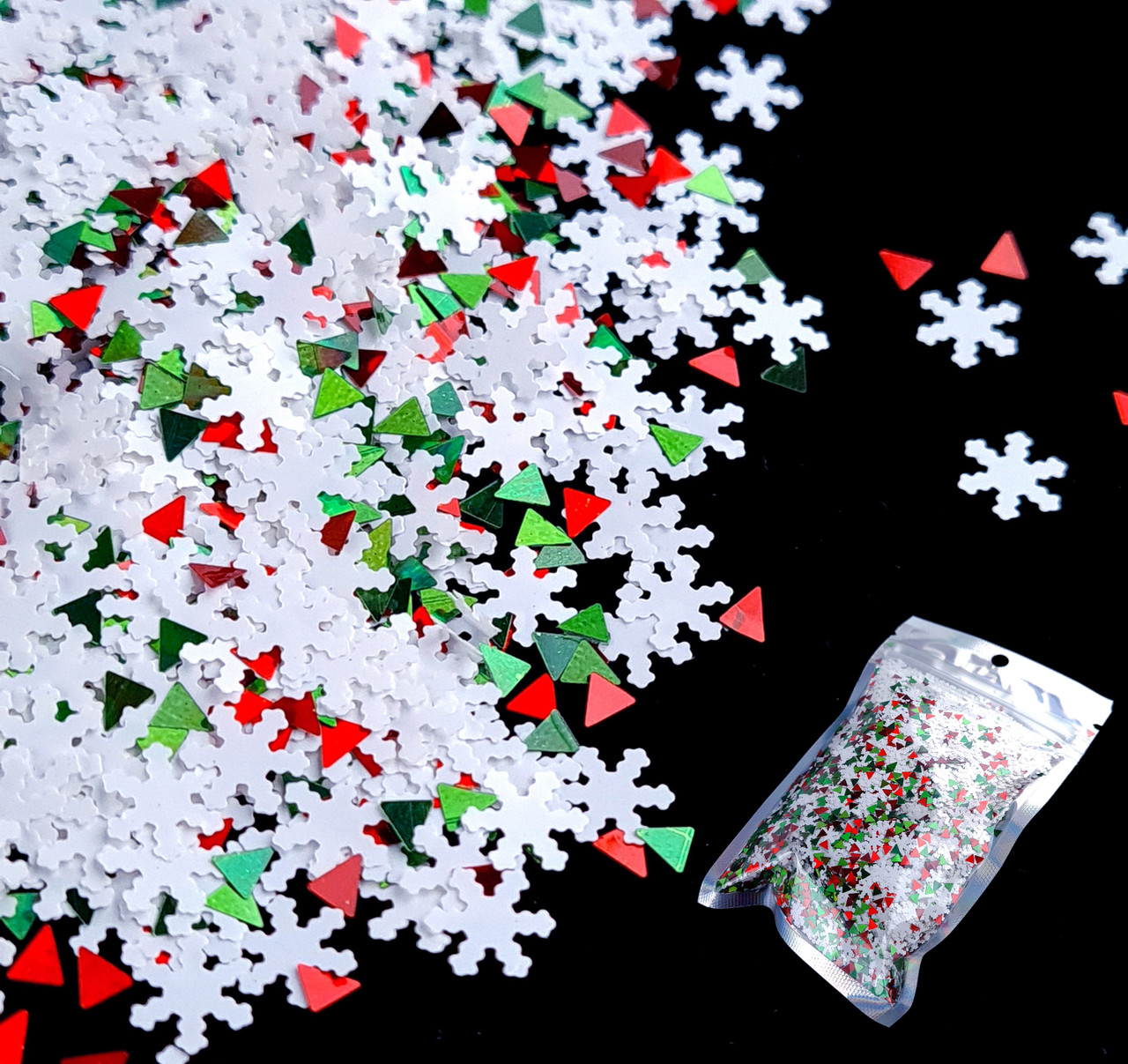 white tns with glitter