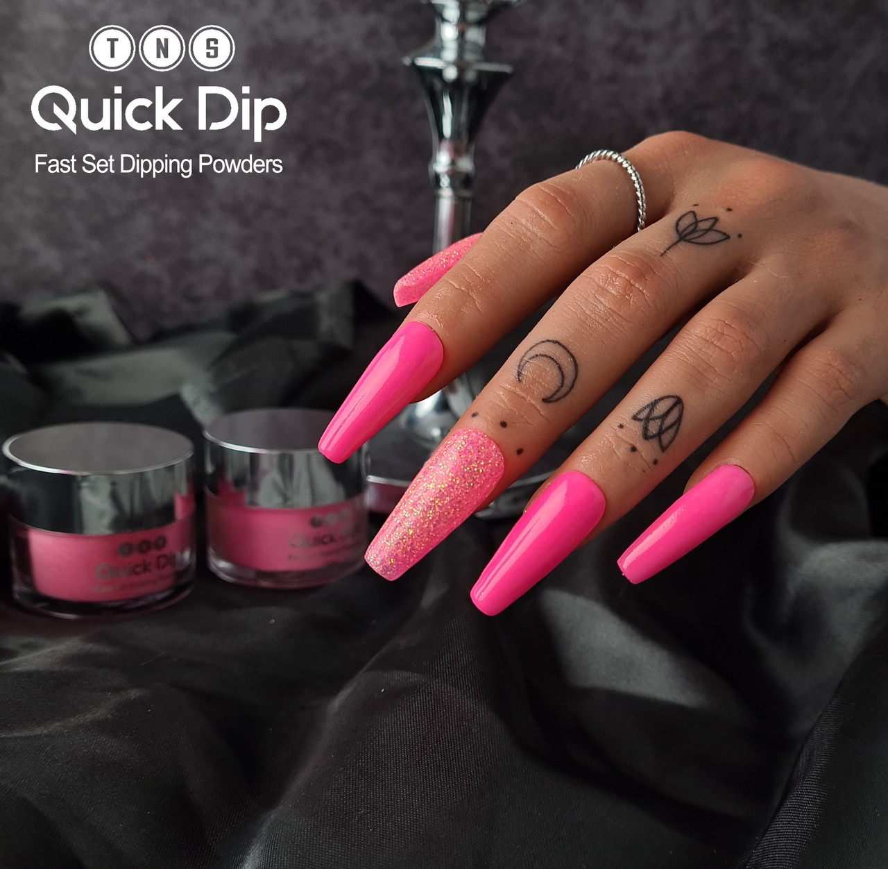 Buy Neon Hot Pink Nail Polish Hand Mixed by Gr8 Nails Online in India - Etsy
