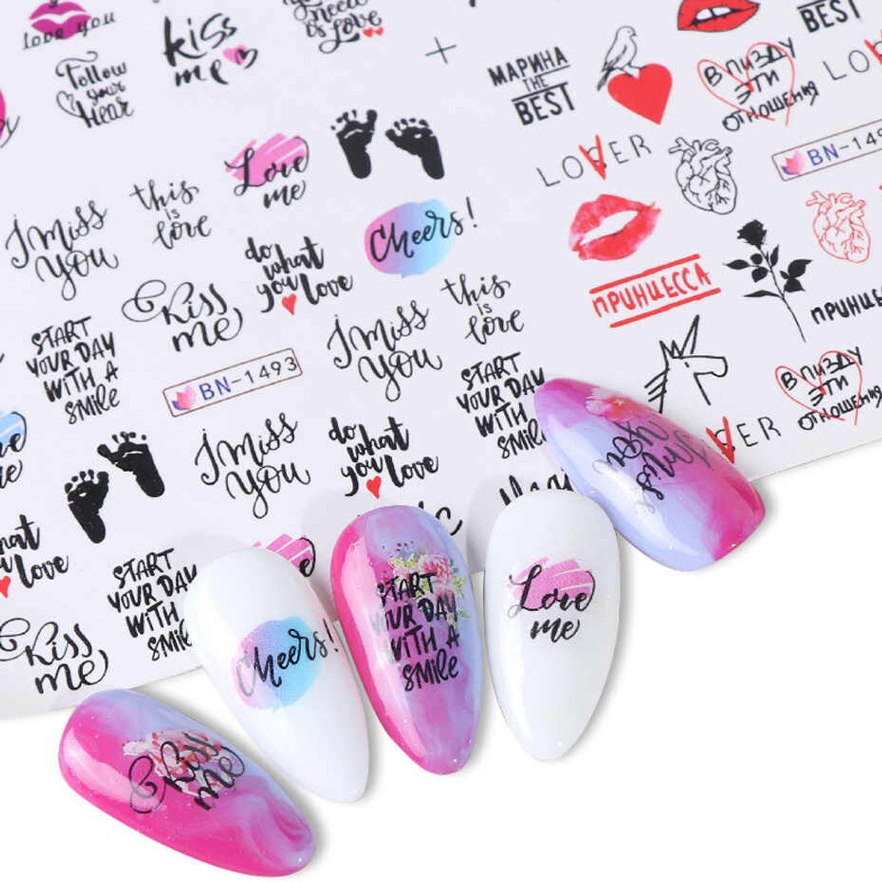 KISS Gel Fantasy Nails - Ab Fab, 1 set - oh feliz International Online Shop