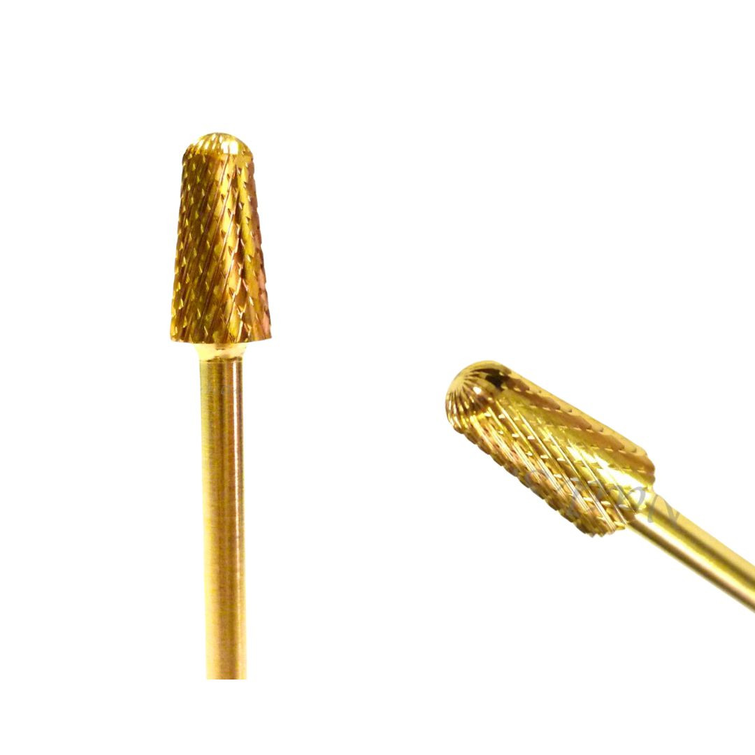 Cross Cut Bit Master Cross-Cut Golden Carbide Safety Tapered Bit (Medium)