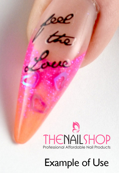 Products Used:
INM Cover Pink , INM Neon Glitter Pink, & INM Neon Orange