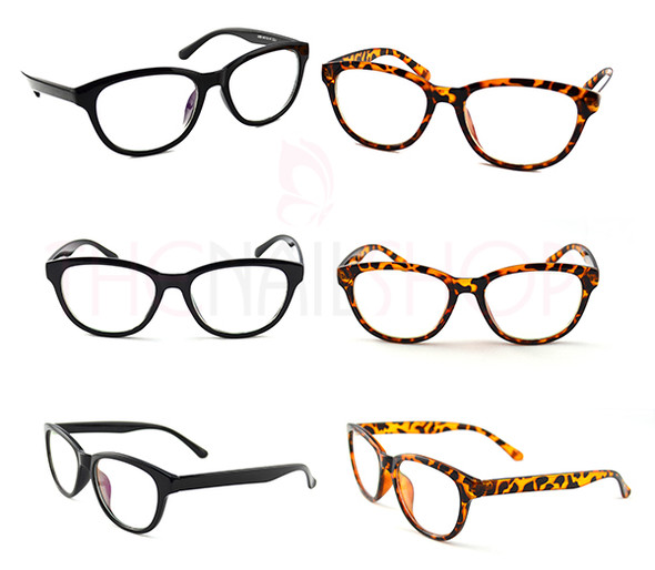 Nail Technician Safety Glasses (Black or Tortoise Shell)