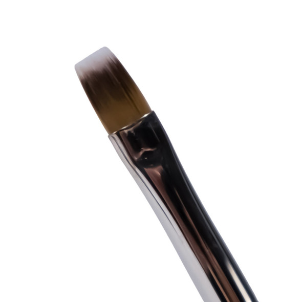 En Vogue Sculpting Gel Brush (Flat Size 6) - Black Handle