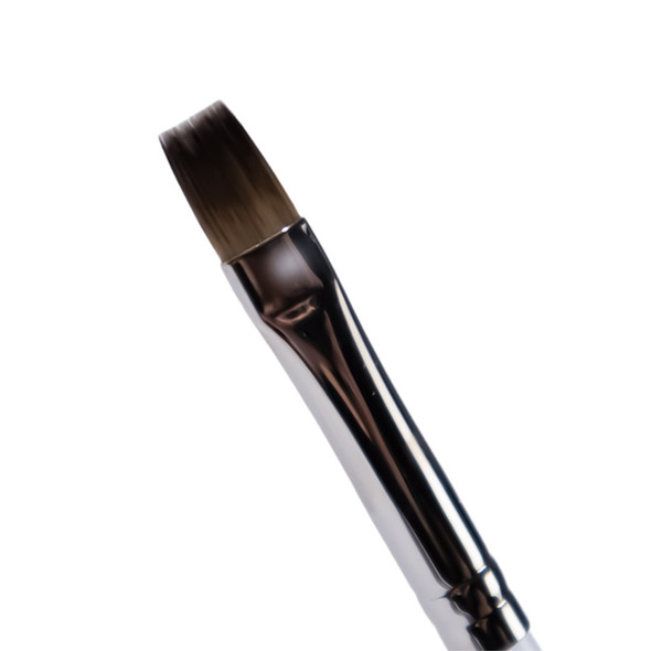 en Vogue Sculpting Gel Brush (Flat Size 6) - Clear Handle