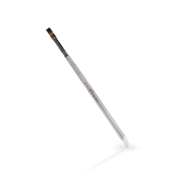 en Vogue Sculpting Gel Brush (Flat Size 6) - Clear Handle