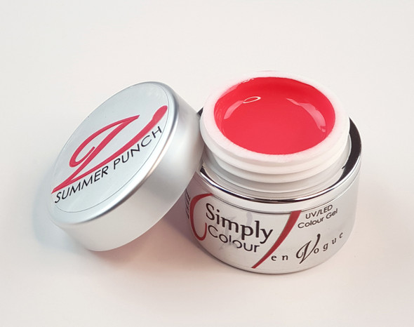 Simply Coloured UV/LED Nail Gel (Hard Gel) 5ml - Summer Punch