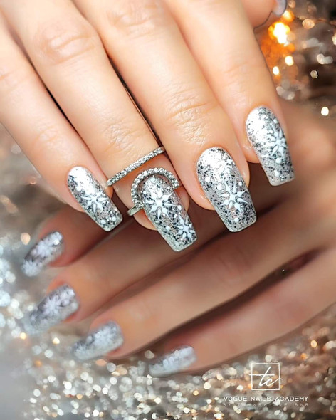 Lac It!™ Advanced Formula UV/LED Gel Polish - Twinkle Lil' Star (Silver Glitter)