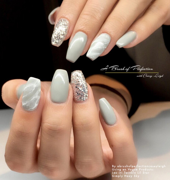 Lac It!™ Advanced Formula UV/LED Gel Polish - Twinkle Lil' Star (Silver Glitter)