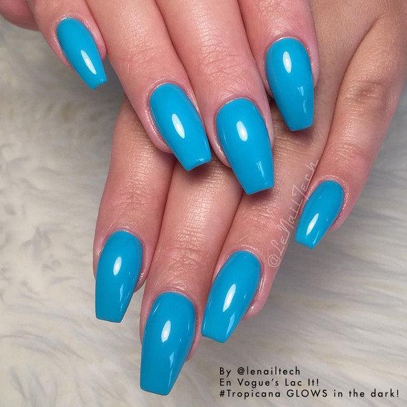 Lac It!™ Advanced Formula UV/LED Gel Polish - Tropicana (Teal) (Special Glow in Dark)