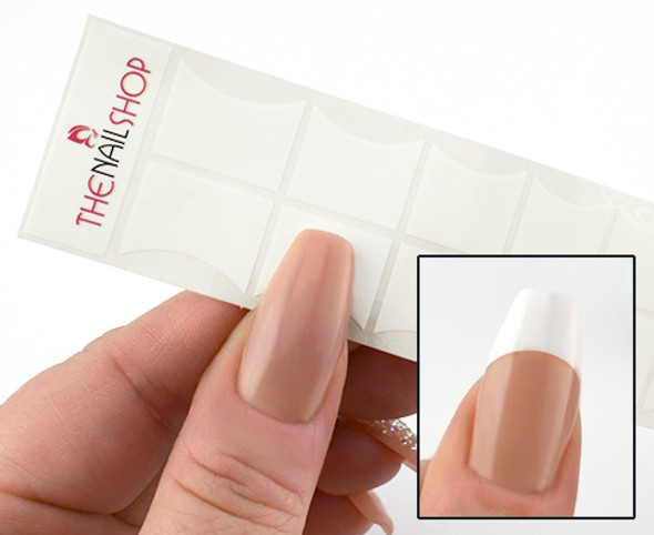 TNS French White Polish Wraps (20PCS Per Sheet)