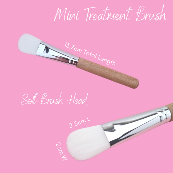 Spa Facial/Manicure/Pedicure Treatment Brush (Wooden Handle)