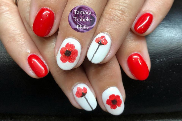 Anzac Day Nails