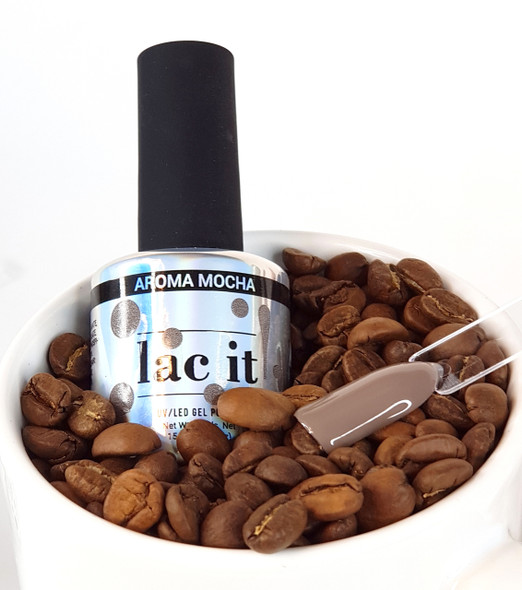 Lac It!™ Advanced Formula Gel Polish 15ml - Aroma Mocha (The Barista Collection)