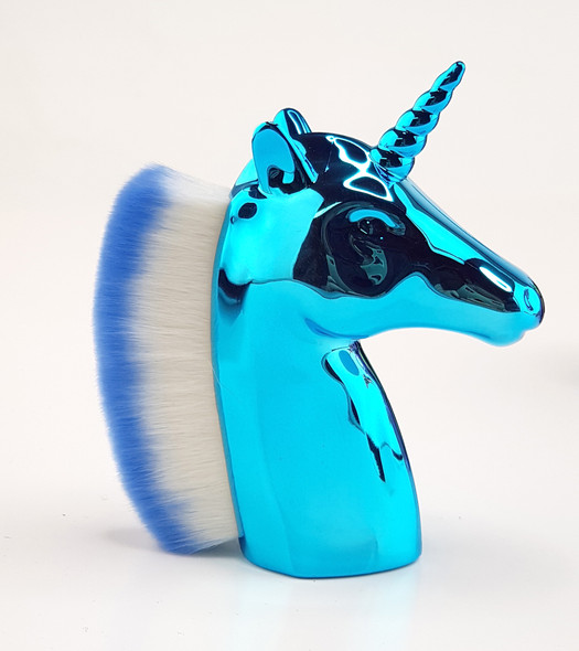 Blue Unicorn Nail Dust Brush for Nails or Make-Up
