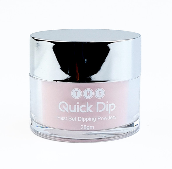 TNS Quick Dip Fast Setting Coloured Powder 28gm - French Pink QD002