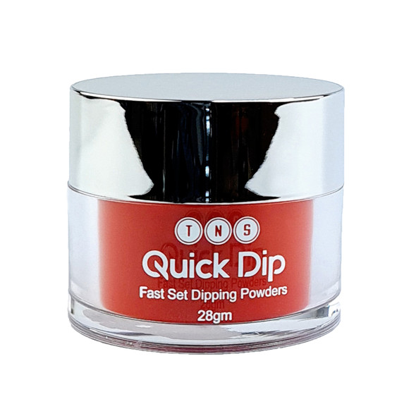TNS Quick Dip Fast Setting Coloured Powder 28gm - Deep Red Shimmer QD031