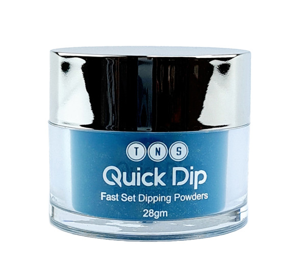 TNS Quick Dip Fast Setting Coloured Powder 28gm -  Teal Blue Shimmer QD039