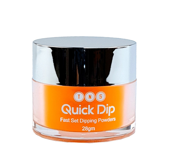 TNS Quick Dip Fast Setting Coloured Powder 28gm. Neon Orange QD055.