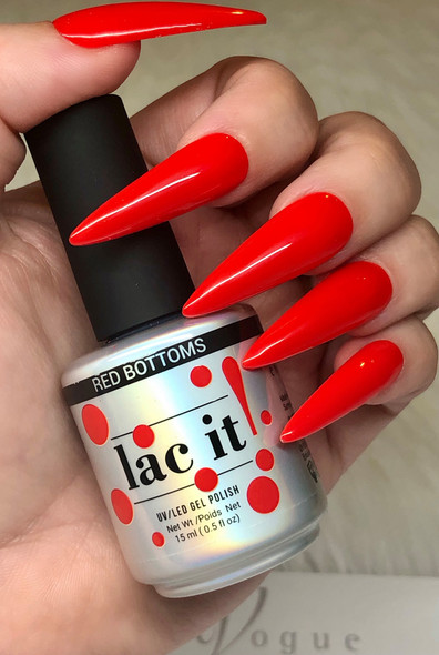 Lac It!™ Advanced Formula Gel Polish 15ml - Red Bottoms (Runway Collection)