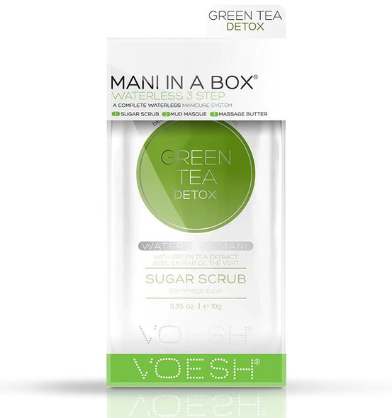 Voesh 3 Step Mani-In-A-Box Green Tea (Waterless Manicure)