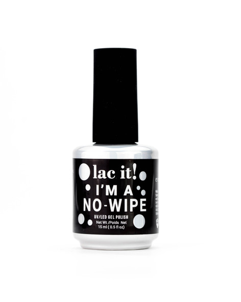 Lac It! I'm A No Wipe Top Coat 15ml