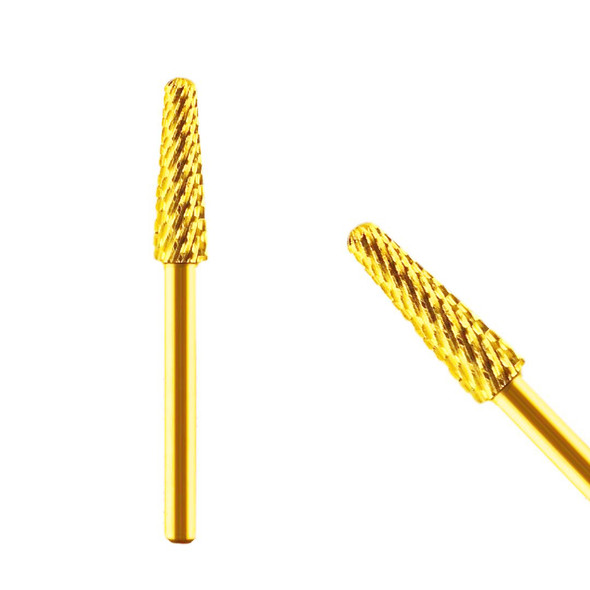 Master Cross-Cut Golden Carbide Large Cone Bit 