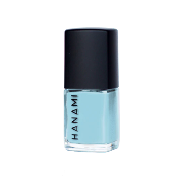 Hanami Nail Polish - Float On 15ml colour is Cyan, vegan and cruelty free, breathable and Australian made.